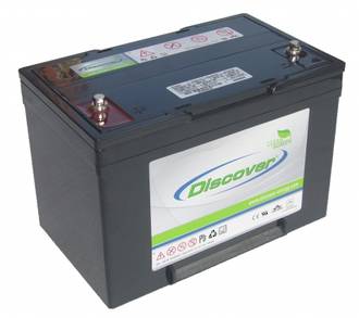 EV 12v 65ah Battery - Discover Batteries - Solar Batteries - Able Solar Ltd